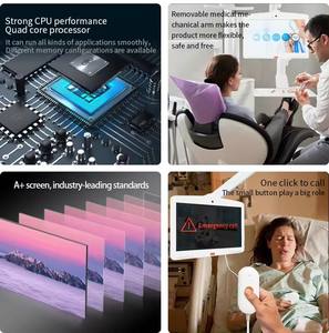 Nouvelle tablette médicale <span class=keywords><strong>Android</strong></span> 10,1 pouces, écran tactile capacitif, processeur quadricœur, appels intelligents, POE, NFC, Wi-Fi, 3G, <span class=keywords><strong>GSM</strong></span>, 5G, 4G, utilisation hospitalière - Product Image 5