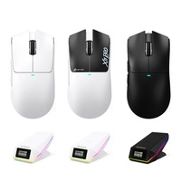 Ratón Inalámbrico para Juegos ATTACK SHARK X11 PROV2 Tri-Modo, Ergonómico, Bluetooth 2.4G, Recargable, Esports, RGB, Base de Carga, Programable