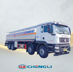 Camion-citerne à huile SITRAK 8X4 de 25,7 m³ pour transport lourd, moteur Weichai/CNHTC Euro 2~6, camion-citerne à carburant Chengli - Product Image 1