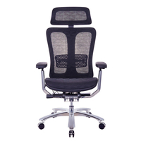 Mobilier de bureau de luxe pour patron, Support lombaire ergonomique, chaises de direction, chaise de bureau d'usine avec accoudoir 3D