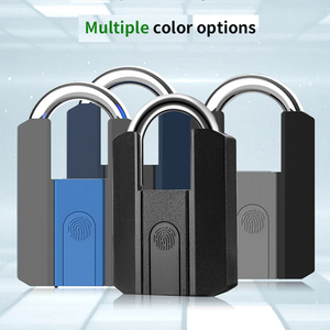 Cadenas à empreintes digitales grande taille Cadenas moto rechargeable haute sécurité Cadenas TT - Product Image 4