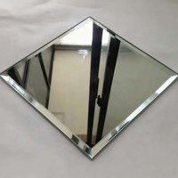 Modern Clear Double-Coated Single Coated Float Sheet Aluminum Mirror Glass with Frameless Design Water Resistant & Eco-Friendly