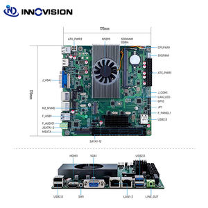 迷你ITX NAS主板，配有11核N5095处理器12SATA3.0 NAS服务器板 - Product Image 5