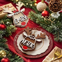 Adorno Navideño Personalizado con Nombre, Decoración para el Hogar, Artesanía