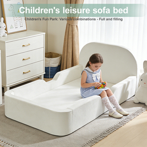 2026 OEM ODM Letto Imbottito per Bambini CertiPUR US, Letto a Terra per Bambini Piccoli per Camera <span class=keywords><strong>da</strong></span> Letto, Vendita all'Ingrosso - Product Image 2