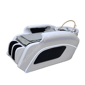 Kisen Fauteuil de lavage de cheveux électrique avec massage corporel 3D 4D, spa capillaire à circulation d'eau pour salon de beauté - Product Image 1