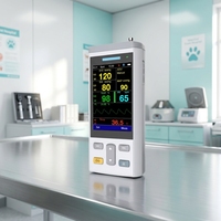Moniteur portable OSCAT pour animaux : ETCO2, SPO2, NIBP, capnographie et 6 signes vitaux – Équipement médical vétérinaire