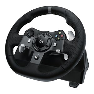 Volante de Carreras Logitech Serie G G920 para Conexión por Cable, Negro con Freno de Mano, Modelo 0540716 - Product Image 4
