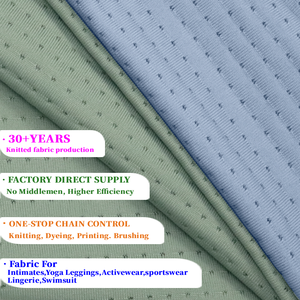160GSM 89% Nylon 11% Spandex 4 Way Stretch Butterfly <strong>Mesh</strong> Knitted Fabric Breathable Sportswear Fabric for Yoga Bras - Product Image 2