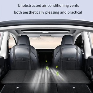 Matelas de couchage pliable pour siège arrière de SUV, planche d'extension de lit, matériau en flanelle, imperméable, pour <span class=keywords><strong>accessoires</strong></span> intérieurs de voiture - Product Image 6