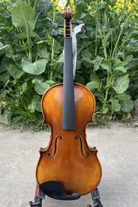 Violon <span class=keywords><strong>Stradivari</strong></span> avancé Sinomusik fait main, instrument à cordes professionnel, entièrement fabriqué à la main, huile cirée, modèle <span class=keywords><strong>1716</strong></span>, brun rouge - Product Image 5