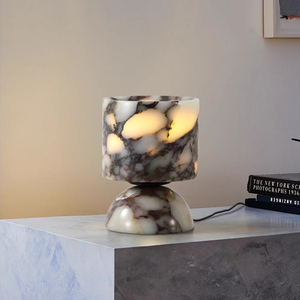 Đảng kiểm soát chuyển đổi phong cách Đọc Sách Làm việc cuốn sách sáng tạo đá cẩm thạch Led trang trí đèn bàn nhỏ - Product Image 3