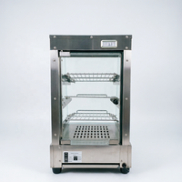 Vitrine de réchauffement des aliments électriques