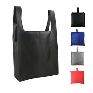 Foldable Grocery Bags Reusable Vegetable Recycle Shopping Heavy Duty Nylon Bag