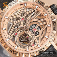 Montres mécaniques de luxe pour jeunes, personnalisables avec logo gravé, automatiques, avec réserve de marche, boîtier en acier inoxydable