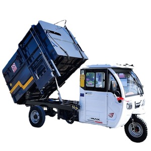 Customized Three-<b>Wheel</b> Hanging Bucket Rubbish Collector Cleaning Vehicle New Energy Tail <b>Scooter</b> Self-Loading and Unloading - Product Image 5