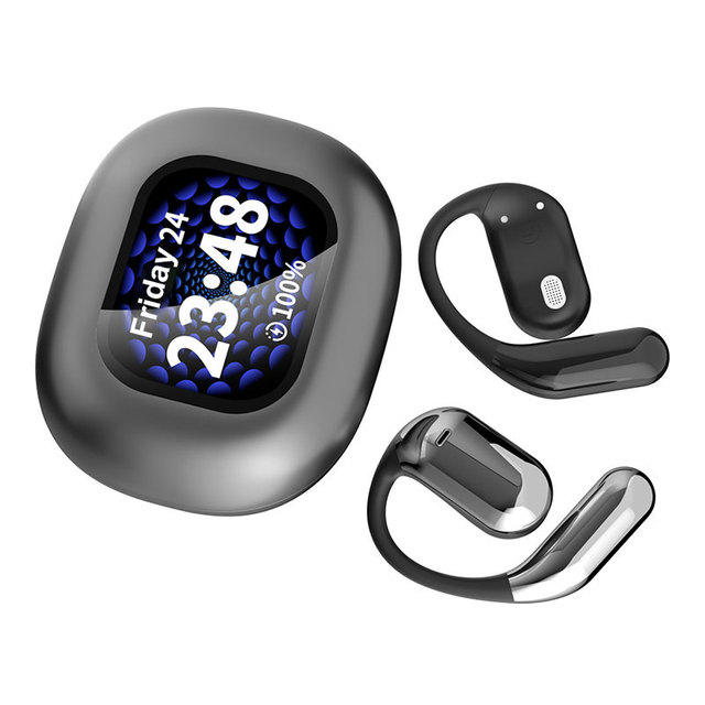 Hot Sales Q16 Pro TWS Earbuds with LED Display Touch Control Earphone Microphone Open-Ear on Ear Headphones by JL Chipset