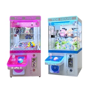 Factory Small Doll Machine Coin Operation Toy Crane Mini <b>Arcade</b> Claw Sugar Machine Super Mini Claw Machine - Product Image 1
