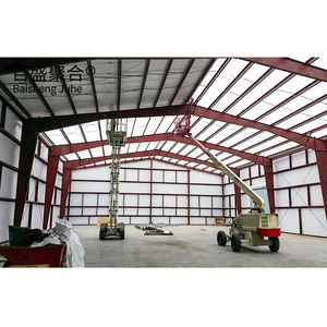 多种现代风格出售 一站式服务 钢结构建筑 预制仓库 金属储藏屋 - Product Image 3