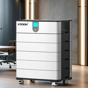 LiFePO4 리튬 이온 배터리 10Kwh 20Kwh 하이브리드 인버터 태양광 발전소 모듈형 스택형 배터리 - Product Image 1