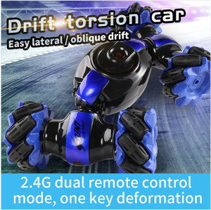 Auto <span class=keywords><strong>de</strong></span> Acrobacias con Control <span class=keywords><strong>de</strong></span> Movimiento y Rotación <span class=keywords><strong>de</strong></span> 360 Grados, con Capacidad <span class=keywords><strong>de</strong></span> Escalada en Todo Terreno, para Niños, Diversión al Aire Libre - Product Image 4