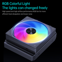 Refroidisseur de processeur AIO SNOWMAN au design charmant, miroir magique, éclairage LED RVB, refroidissement par eau 120 mm pour boîtier de jeu de bureau, tuyau en cuivre pur