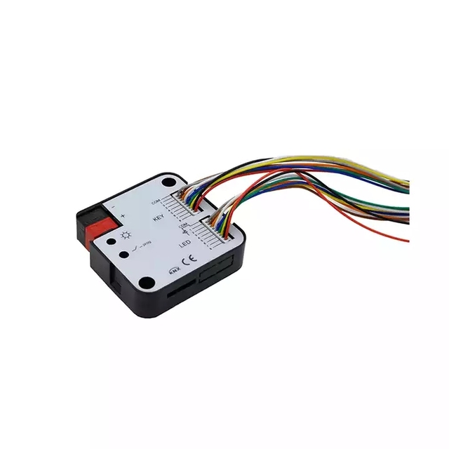 High Quality White Aluminum Plastic KNX Gateway 8-fold Universal Interface Automation Projection Screen Lift Function Switch