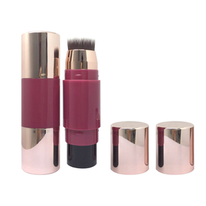 Sang trọng đôi đã kết thúc mỹ phẩm dính container rỗng Kem che khuyết điểm dính với bàn chải nền tảng Kem che khuyết điểm 2-in-1 container - Product Image 2