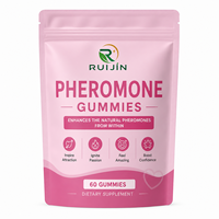 Gummies aux phéromones pour femmes : stimulent les phéromones naturelles, favorisent la confiance, la passion et l'humeur positive – Complément alimentaire, 60 unités