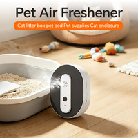 Désodorisant intelligent pour animaux de compagnie, vaporisateur automatique avec mode capteur pour litière de chat, fournitures pour animaux, élimination des odeurs