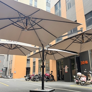 Four-head Big Size Cantilever Umbrella Outdoor Heavy Duty Foldable Hanging Umbrella Wholesale Use for <b>Garden</b> Courtyard Business - Product Image 5