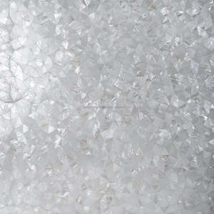 Pera vela azulejo blanco ilusión madre de perla mosaico azulejo hogar cocina Backsplash mosaico diamante Concha blanca Concha mosaico - Product Image 6