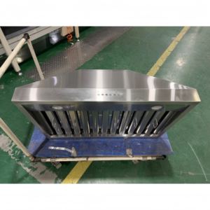 เครื่องดูดควันไฟฟ้าขนาด 30 นิ้ว 900CFM แบบติดผนัง สแตนเลส พร้อมระบบปิดหน่วงเวลา ควบคุมด้วยระบบสัมผัส สำหรับใช้ในครัวเรือน - Product Image 1