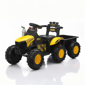 Kids Electric Ride auf Traktor Engineering Car mit <span class=keywords><strong>3</strong></span> in 1 Zubehör Electric Dump Truck Engineering Spielzeug auto Batterie Kunststoff - Product Image 5
