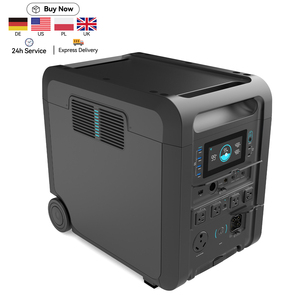 สถานีไฟฟ้าสำรองสำหรับบ้าน 6144Wh LiFePO4 แบตเตอรี่สตาร์ทอัตโนมัติ AC 42000W พร้อมจอแสดงผล - Product Image 1