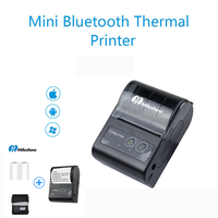 Imprimante thermique portable Milestone MHT-P10 Mini 58 mm pour reçus, batterie rechargeable, 203 dpi - TPV portable
