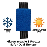 Compresse chaude et froide pour soulager les douleurs au genou en sport - Fournitures de rééducation écologiques, sac de glace réutilisable personnalisable