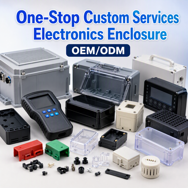 Custom CAD Design Service Electronics Enclosure Industrial Design 3D Modeling Plastic Electronics Housing Injection Molding