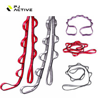 Sangle de yoga PINJIAN, sangle élastique pour exercices de Pilates, bande de yoga, bande élastique, cercle de hanche en tissu, ensemble de bandes de résistance pour la remise en forme