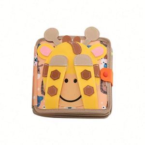 Juguetes Montessori 2024, Libro Sensorial de Tela Suave con Diseño de Ciervo para Bebés y Niños Pequeños, Tablero de Actividades para Desarrollar Habilidades Básicas - Product Image 2