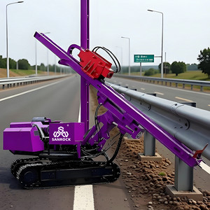 Foreuse de pieux à 360 degrés pour forage de trous, équipement de construction de fondations, machine de battage de pieux à vendre - Product Image 1
