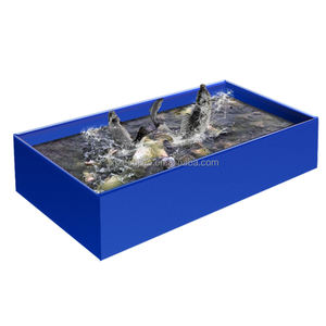 Tanque de Cultivo de Peces Elevado de PVC, Estanque de Peces al Aire Libre para Equipos de Acuicultura - Product Image 1