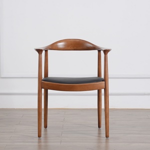 Sedia da Pranzo con Braccioli in Stile Mid-Century Moderno, in Corda di Carta Kraft e Legno di Frassino/Gomma, Colore Naturale, per Ristoranti e Caffè - Product Image 5