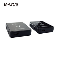 Écouteurs sans fil M-VAVE WP-10 2.4G avec fonction de monitoring, couple émetteur-récepteur, prise en charge stéréo/mono, fonction d'enregistrement téléphonique