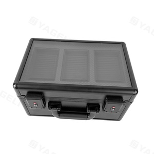โรงงานขายส่ง กล่องเก็บการ์ดแบบแข็งใสสีดำ ทนทาน กันน้ำ ผลิตตามสั่ง - Product Image 3