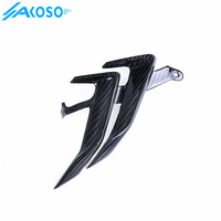 AKOSO 100% Petit panneau latéral de carrosserie en fibre de carbone sèche pour BMW S1000RR 2019-2025