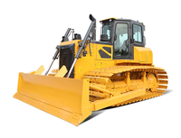 Mesin Penggerak Tanah Konstruksi Canggih China, Crawler Bulldozer SD17-G Dengan Kapasitas Operasi Lereng yang Unggul