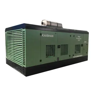 kaishan diesel screw air compressor high pressure for water well drilling