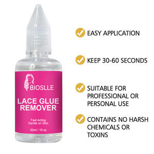 Biosle – dissolvant adhésif pour perruque, étiquette privée, colle pour cheveux, dentelle, ruban adhésif pour perruque frontale - Product Image 4