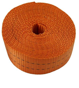폴리프로필렌 웨빙 벨트 소재 오렌지 화물 고정 스트랩 - Product Image 2